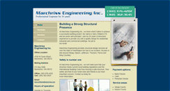 Desktop Screenshot of marchrissengineering.com